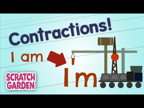 Contractions! | English Grammar Practice | Scratch Garden