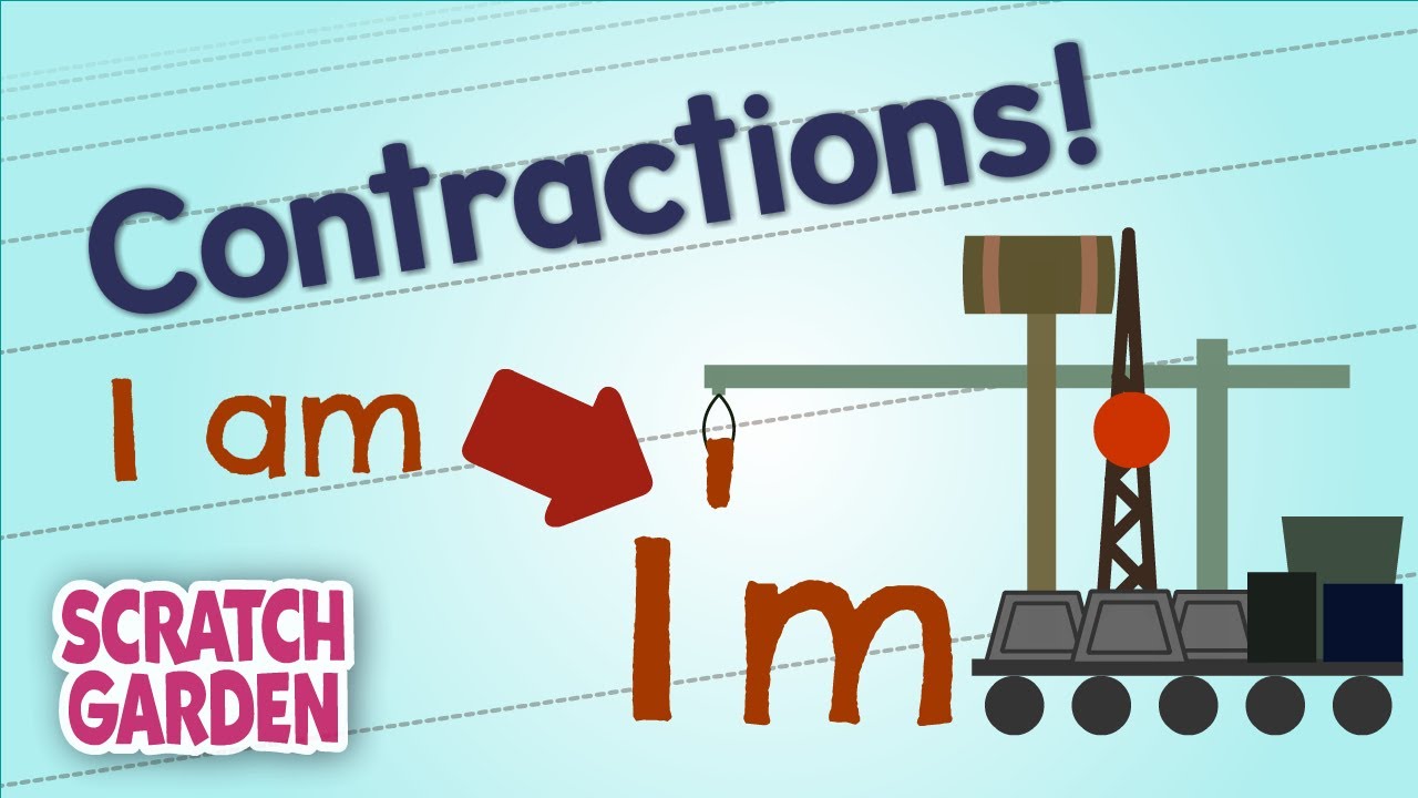 Watch Grupeaz? Prepozi?iile Din Text în Simple ?i Compuse Now Contractions! | English Grammar Practice | Scratch Garden