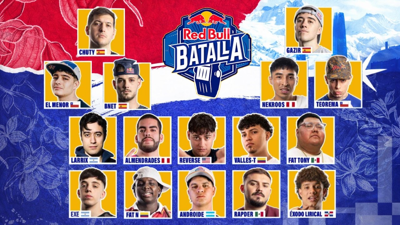 Los 16 ASPIRANTES a ser CAMPEÓN INTERNACIONAL de RED BULL BATALLA 🐔💥