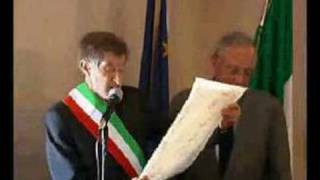 preview picture of video 'VCU, Pastena cittadinanza onoraria rettore Trani,'