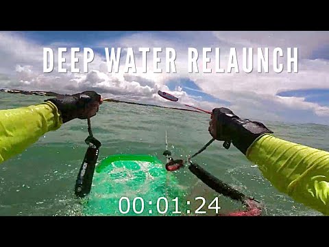 Flysurfer Soul RELAUNCH on deep water | RAW POV KITE FOIL