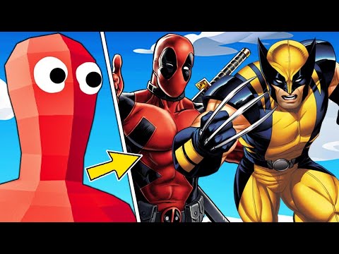 I UPGRADE This Wobbler Into DEADPOOL and WOLVERINE in TABS!