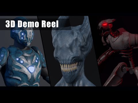3D Modeling Demo Reel 2022