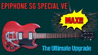 Video thumbnail for Epiphone SG Special VE - Max Upgrades!!! #epiphone #epiphonesg #bigsby #guitar by Guitar Collector Guy