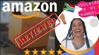 How to buy from #Amazon in South Africa🇿🇦 | Delivery to your door 🚚 | Customs | Product Review ⭐⭐⭐⭐⭐