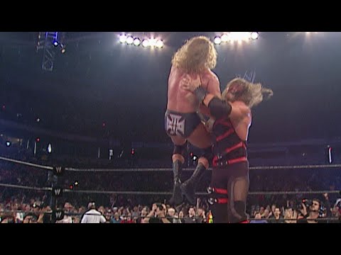 Kane vs. Triple H - World Heavyweight Title & Intercontinental Title Unification Match:No Mercy 2002