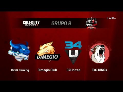 34United vs OveR Gaming [Grupo B] - Black Ops 2 - Final Cup 4