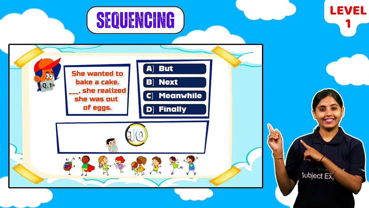 Ultimate Sequencing Quiz! 10 Questions to Test Your Knowledge | How to use sequencers in English