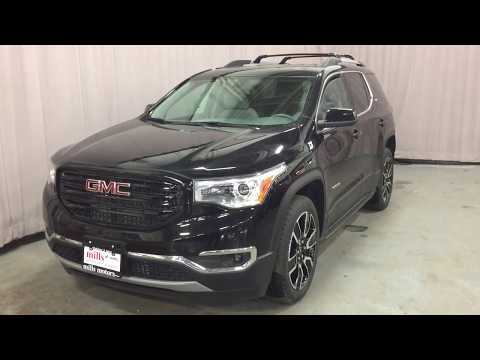 2019 GMC Acadia AWD SLE Sunroof 7 Passenger Seating Heated Front Seats Black Oshawa ON Stock #190482
