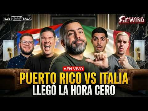WBC | WATCH PARTY juego Puerto Rico 🇵🇷vs Italia 🇮🇹#LIVE