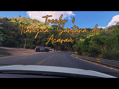Viagem de Teresina-PI para Fortaleza-CE. Trecho Tianguá até Santana do Acaraú.
