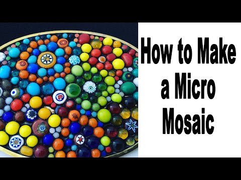 Micro Mosaics with No Days Groutless Mosaic Adhesive