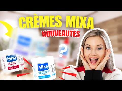 Mixa Nouveautés, les nouvelles crèmes mixa corps visage #mixa #blogbeauté