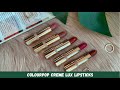Hand And Lip Swatches Of Colourpop Lux Lipsticks Without Makeup Glamnglaze