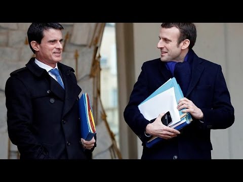 فالس يدعم ماكرون في انتخابات الرئاسة الفرنسية