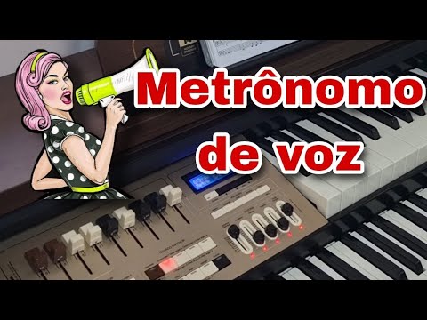 Uau! Tem Voz de feminina no metrônomo do órgão Tokai MD-10 evo 😱😱😱