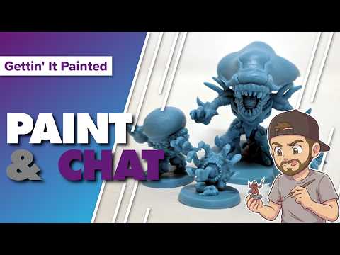 Starcadia Quest Miniature Painting Live Stream and Chat