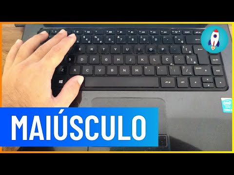 Vídeo: Como colocar letra maiúscula no notebook: Q&A
