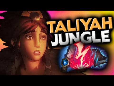 IS THIS DAMAGE BUGGED?! IT'S INSANE - TALIYAH JUNGLE NEW META - League of Legends