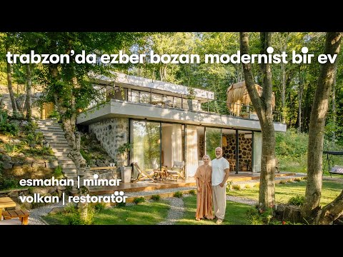 A Modern Family Home in Trabzon Built by a Couple Who Built Their Own Home