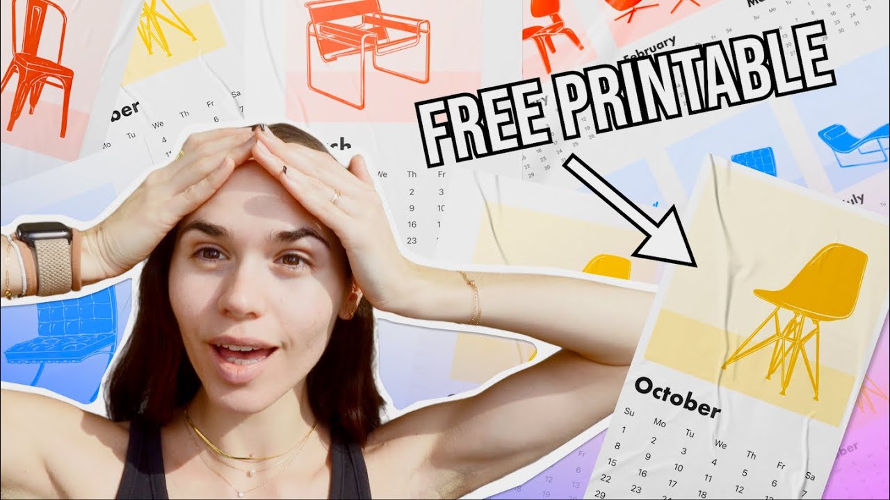 Designing my dream pinterest calendar for 2023 | Figma