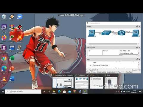 10.4.4 - Packet Tracer - Build A Switch And Router Netword