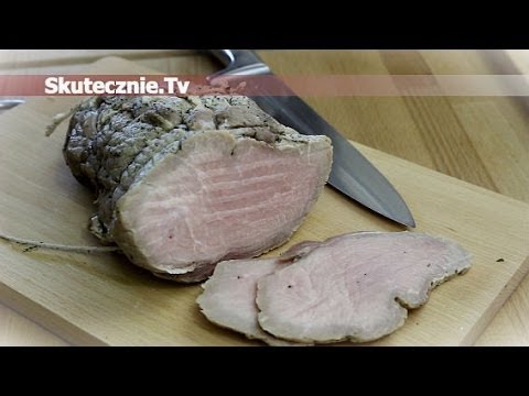 Soczysta szynka w soli szałwiowej (domowa wędlina) :: Skutecznie.Tv [HD]