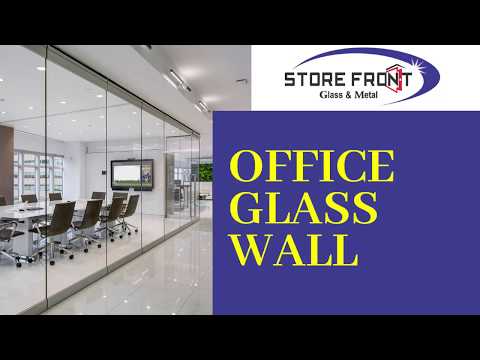 Storefront Glass and Metal video.