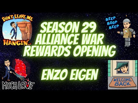 Season 29 Alliance Rewards Opening - Enzo Eigen - 4L0ki- Marvel Contest of Champions - MCOC