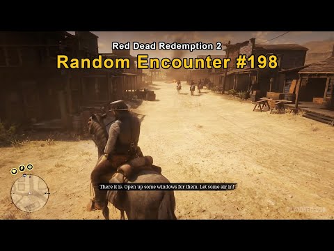 Del Lobo Gang town terror - Random Encounter #198 - Red Dead Redemption 2