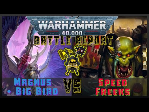 Warhammer 40k Full Game - Geoff (Orks) vs TJ (Chaos)