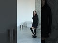 Угги жіночі замшеві хутро 591124 Чорні Відео