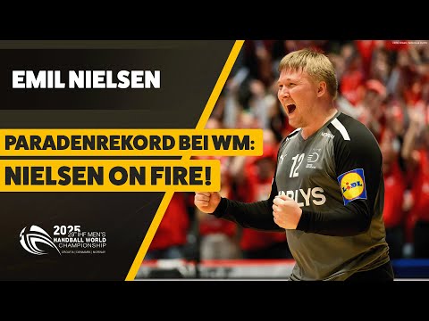 Die besten Szenen von All-Star-Keeper Emil Nielsen | Männer-WM 2025 | SDTV Handball