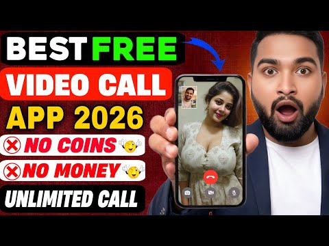 Free Random Video Chat With Girls App & Website || Best Free Video Call App (No Coins) Safe & 2026 😱