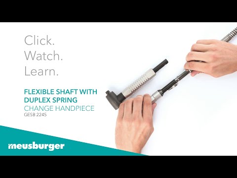 GESB 2245 flexible shaft with duplex spring - zdjęcie