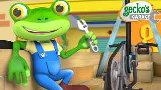 Gecko Fixes His Flying Machine | Gecko's Garage | Trucks For Children | Cartoons For Kids