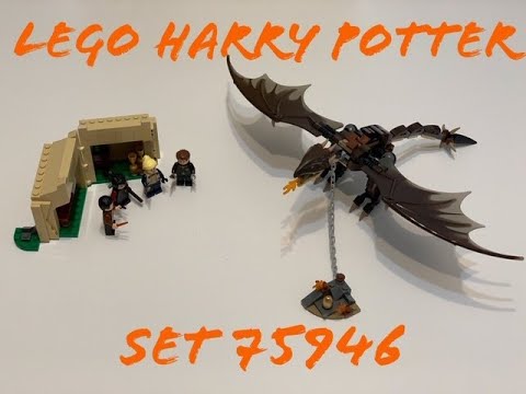 Timelapse/Speed build - Accéléré Lego Harry Potter 75946 Hungarian Horntail Triwizard Challenge