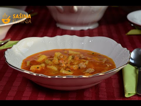 Mahune varivo Yellow Wax Beans Stew