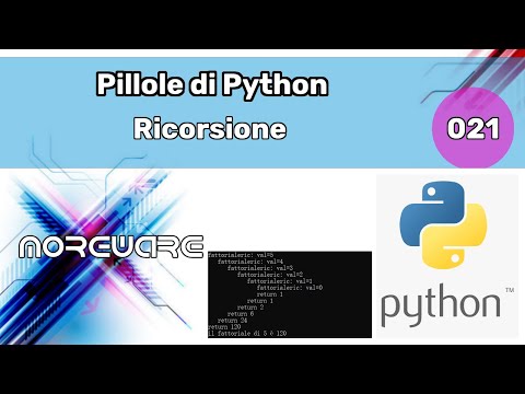 Pillole di Python #021 - Ricorsione