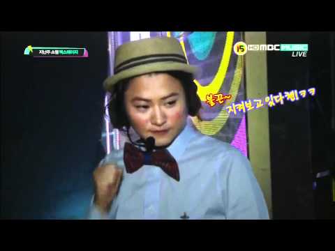 120522 EXO-M Back Stage - Show Champion Last Week