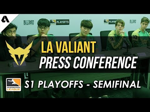 LA Valiant Overwatch League Semifinals Playoffs Press Conference