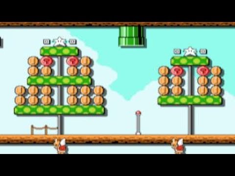 高速飛行船1.2(HIGH-SPEED AIRSHIP 1.2) by いそっちメーカー - SUPER MARIO MAKER - NO COMMENTARY 1bc 1bc