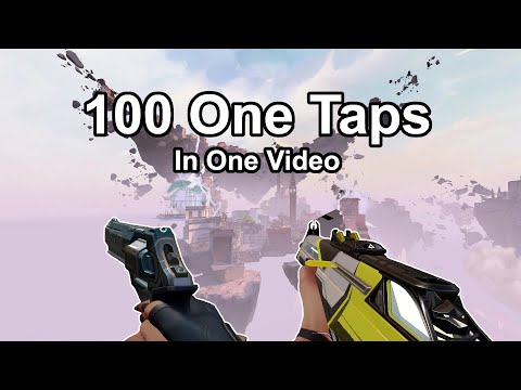 100 One Taps In One Video | VALORANT