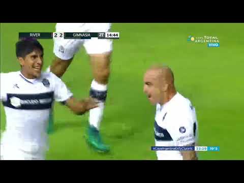 River Plate 2 - Gimnasia 2 | 2do.Gol De Gimnasia /S.Silva | Copa Argentina 2018