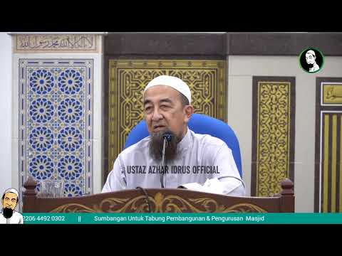 🔴LiveUAI 11/05/2026 Kuliah Maghrib Jemputan - Ustaz Azhar Idrus