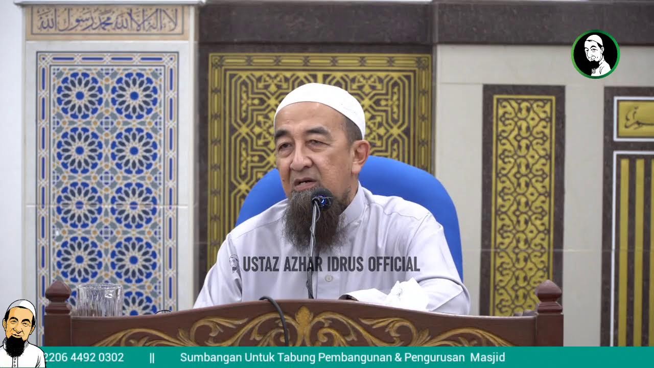 🔴LiveUAI 11/05/2026 Kuliah Maghrib Jemputan - Ustaz Azhar Idrus
