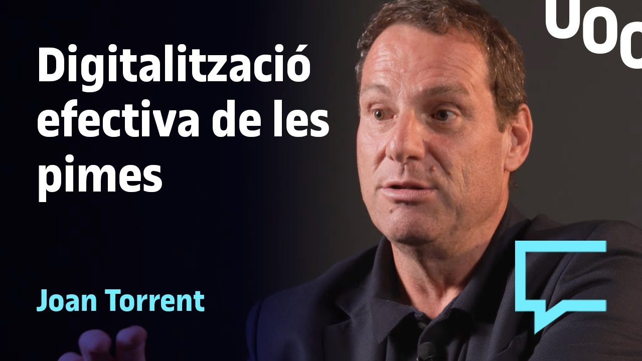 El catedràtic Joan Torrent reflexiona sobre la digitalització de les pimes a partir de la seva recerca