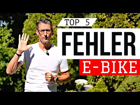 Top 5 deadly sins when riding an e-bike! How to kill your bike prematurely! 🚳