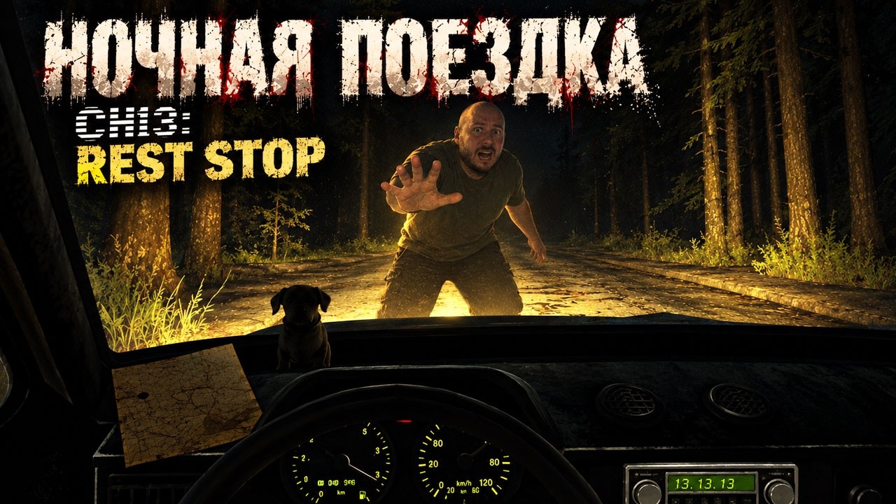 CH13: Rest Stop - Что могло пойти не так? | Прохождение хоррора