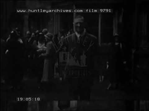 Amateur footage of Yorkshire, Germany, and the Netherlands, 1930's.  Archive film 9791